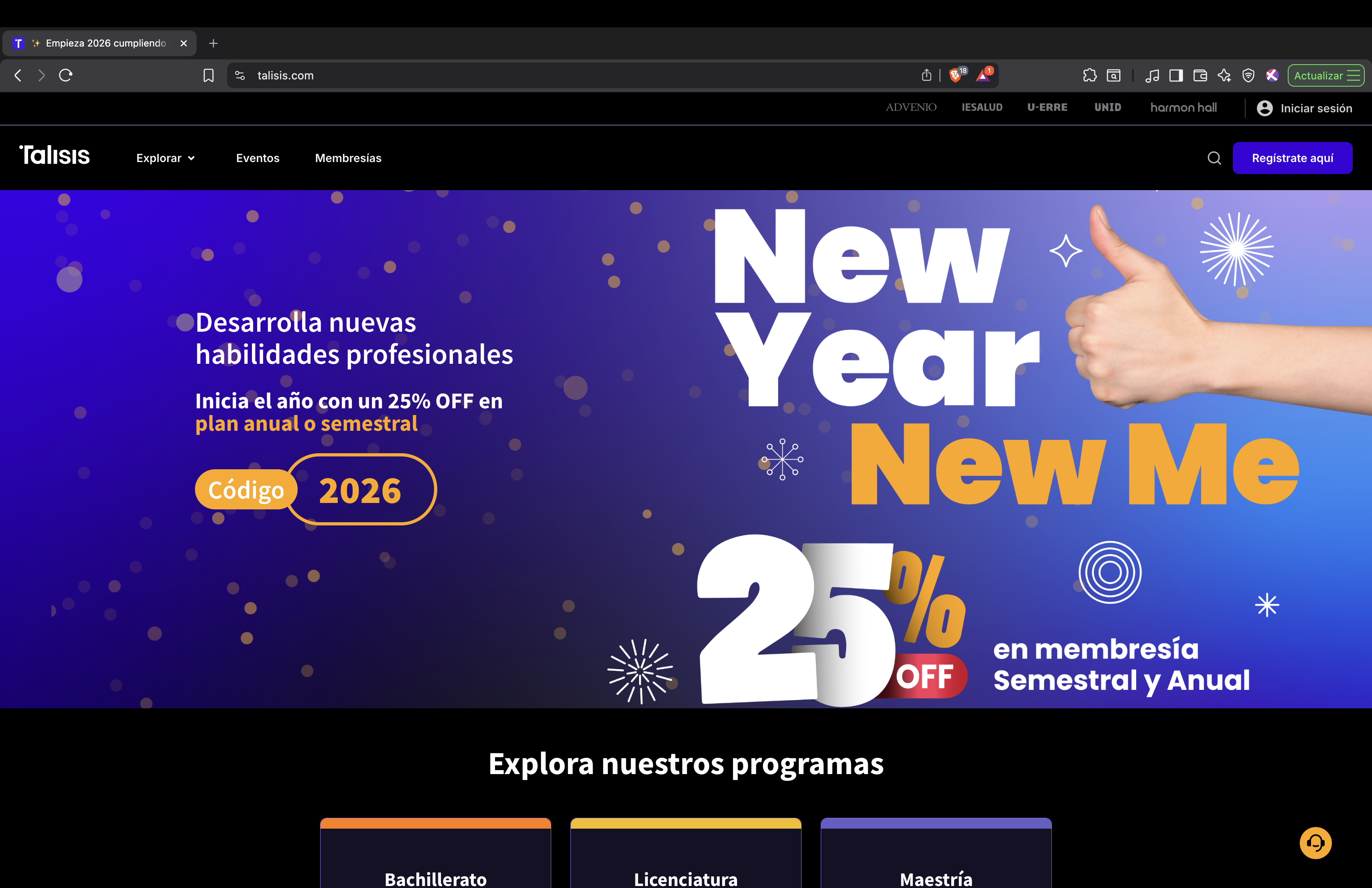 Sitio oficial de Talisis